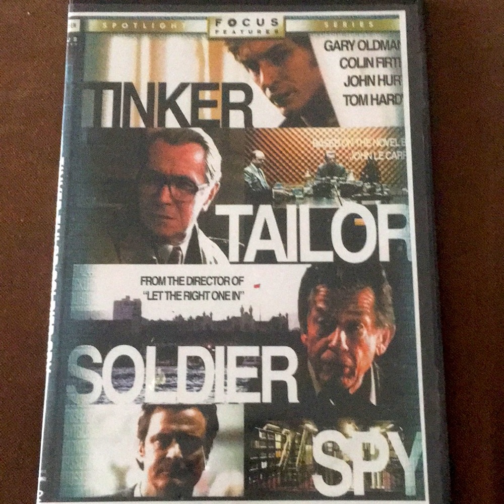 🍿 4/$20 Tinker Tailor Soldier Spy DVD Gary Oldman Spy Thriller Widescreen